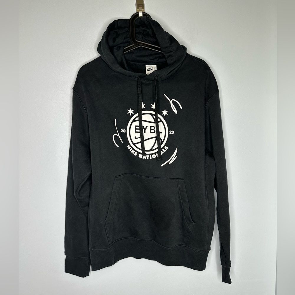 Nike Hoodie Mens Medium Black EYBL Basketball 2023 Nationals